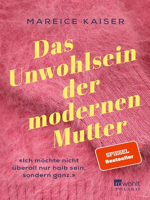 cover image of Das Unwohlsein der modernen Mutter